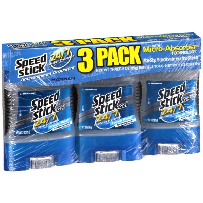 Speed Stick® Fresh Rush® Antiperspirant Deodorant Gel - 3 oz. - 3 pk.