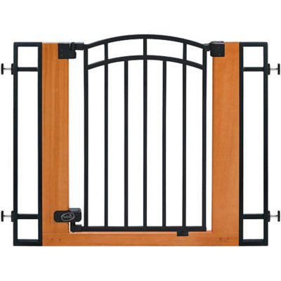Summer Infant Deluxe Wood & Metal Gate