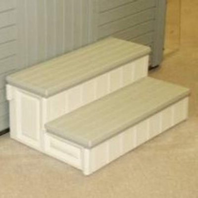 Spa Step - Gray Accent - 36" Length