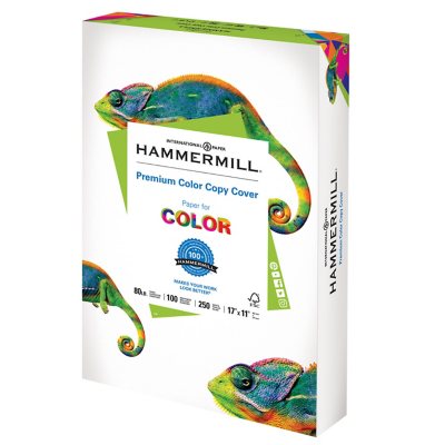 Hammermill - Color Copy Digital Cover Stock, 11 x 17, White - 250 Sheets