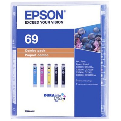 Epson 69 DURABrite Ink Combo Pack