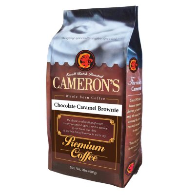 Cameron's Chocolate Caramel Brownie Whole Bean Coffee - 2 lbs.
