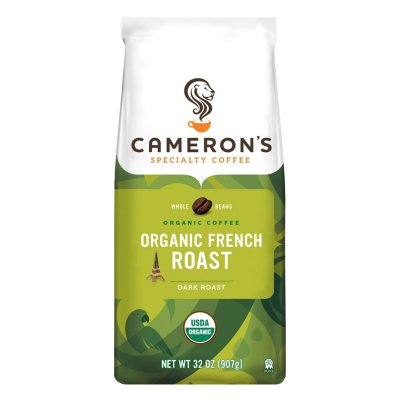 Cameron's Organic French Roast Whole Bean Coffee - 2 lbs.