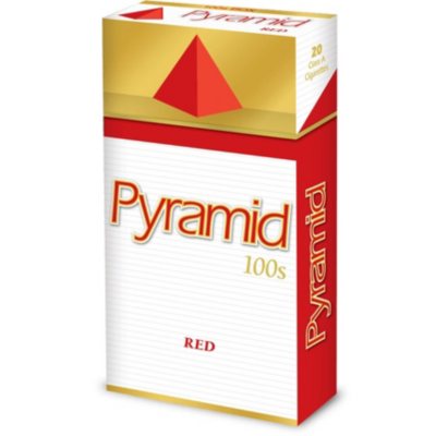 Pyramid Red 100s Box - 200 ct.