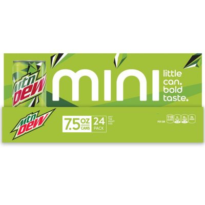 UPC 012000174155 product image for Mountain Dew Mini Can (24 pk.) | upcitemdb.com