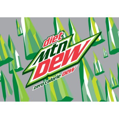 Diet Mountain Dew - 16.9 oz. bottles - 24 pk.