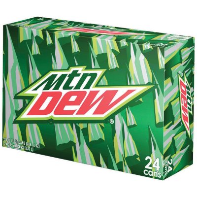 Mountain Dew - 12 oz. cans - 24 pk.