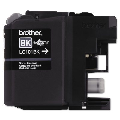 Brother - LC101BK, LC101BK Ink,300 Page-Yield -  Black