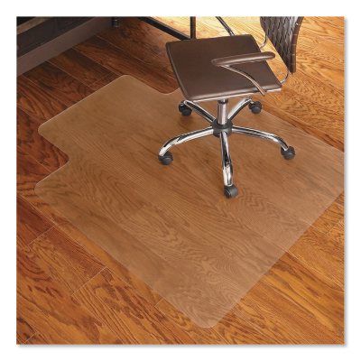 ES Robbins - Economy Chairmat w/Lip, Hard Floor - 45 x 53"
