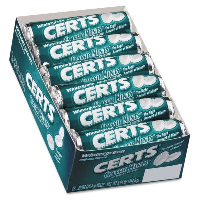 UPC 012546715508 product image for Certs Classic Mints, Wintergreen (24 pks.) | upcitemdb.com