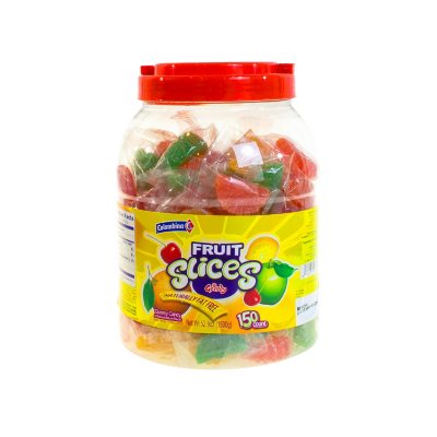 UPC 014272108494 product image for Individually Wrapped Assorted Fruit Slices Jar (150 ct.) | upcitemdb.com