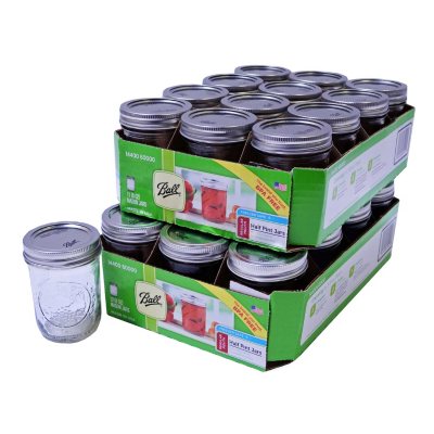 Ball Regular Mouth Jars - 8 oz. 24 Jars