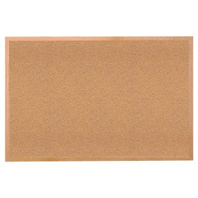 Ghent - Natural Cork Bulletin Board - Wood Framed