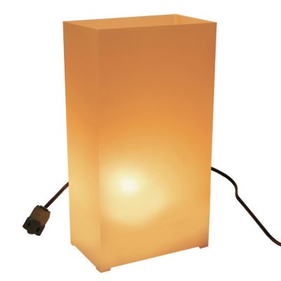 10 ct. Electric Luminaria Kit - Tan/ Kraft