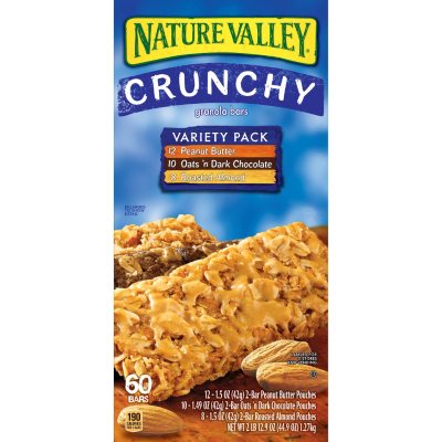 Nature Valley Crunchy Granola Bars Variety Pack - 30 ct.