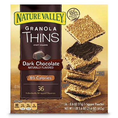 Nature Valley Dark Chocolate Granola Thins (36 ct.)