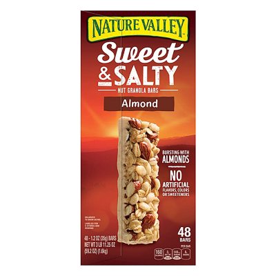 UPC 016000445659 product image for Nature Valley Sweet & Salty Almond Bar (1.2 oz. bars, 48 ct.) | upcitemdb.com