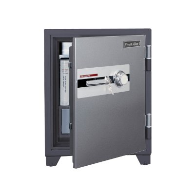 First Alert - 2700DF 2 Hour Fire Safe with Digital Lock, 3.10 Cubic Foot, Gray