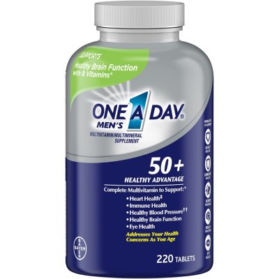 UPC 016500565345 product image for One A Day® Men's 50+ Multivitamin (220 tablets) | upcitemdb.com