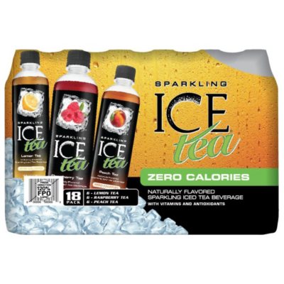 Sparkling ICE Sparkling Tea, Variety Pack (17 oz. bottles, 18 pk.) 