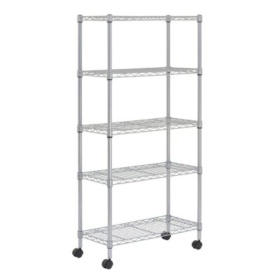 Sandusky Heavy Duty 5-Shelf Silver Mobile  MWS301460