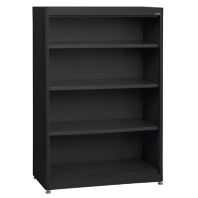 UPC 017567086910 product image for 4-Shelf Elite Series Welded Bookcase, Black | upcitemdb.com