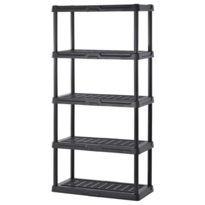 UPC 017567098043 product image for Sandusky 5-Level Black Resin Shelving (36