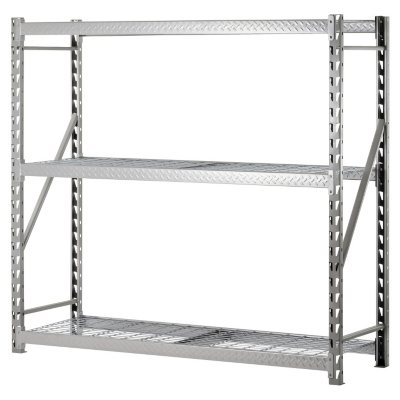 Heavy Duty 3-Shelf Welded Steel Threadplate  TP722472W3