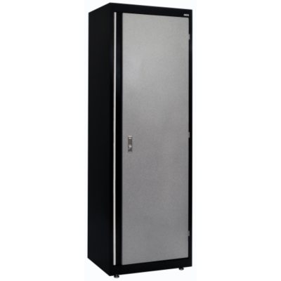 Welded Steel Single Door Wardrobe Storage Cabinet (24"W x 18"D x 72"H)
