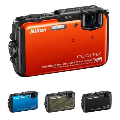 Nikon AW110 16MP Rugged Digital Camera