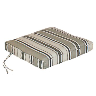 Replacement Cast Iron Seat Pad Chair Cushion - Fallenton coal  
