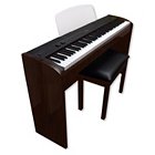 SUZUKI SL-1rw Digital Studio Piano with Matching Bench (Dark Rosewood finish)Image