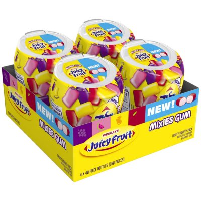 UPC 022000125057 product image for Juicy Fruit Mixies Fruity Chews Gum (40 per pk, 4 pk.) | upcitemdb.com