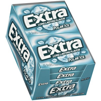 UPC 022000159533 product image for Extra Polar Ice Gum - 15 piece pks. - 10 ct. | upcitemdb.com