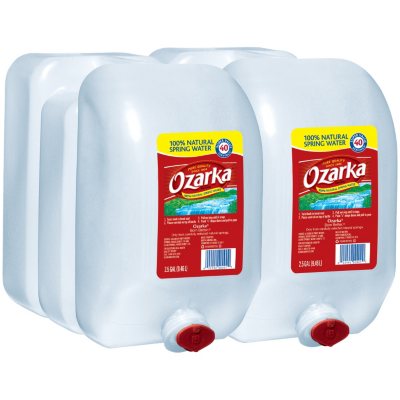 UPC 022592055077 product image for Ozarka 100% Natural Spring Water (2.5 gal, 2 pk.) | upcitemdb.com