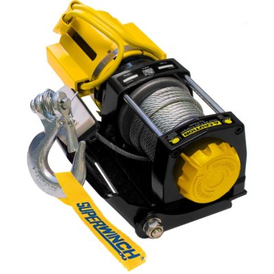 Superwinch Winch-In-A-Bag - 12 Volt DC Portable Off-Road Winch with Rope Guide - 2,500 lb Capacity