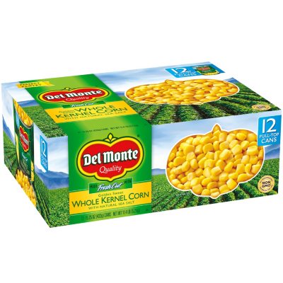 Del Monte Whole Kernel Corn 15.25 Ounce (Pack of 12)