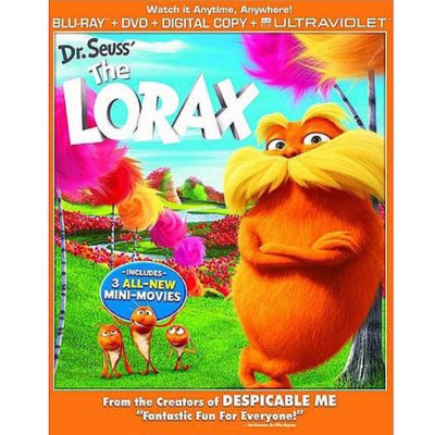 Dr. Seuss' The Lorax (Blu-ray + DVD + Digital Copy + UltraViolet ...