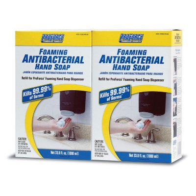 ProForce Foaming Antibacterial Hand Soap - 1000 ML each - 2 pk.