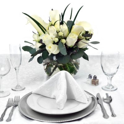 Platinum Centerpiece - Endless Love - 6 pc.