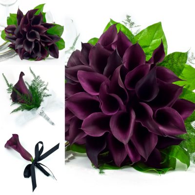 Mini Calla Black Wedding Collection – 33 pcs.