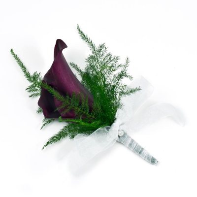 Corsage & Boutonnière - Black - 24 pc.