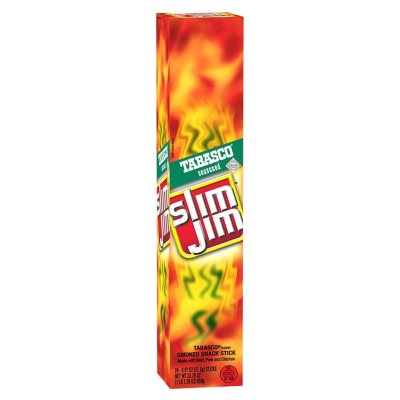 UPC 026200117355 product image for Giant Slim Tabasco Slim Jim Snack Sticks (0.97 oz, 24 ct.) | upcitemdb.com