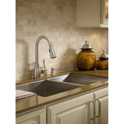 UPC 026508209417 product image for Boutique Pulldown Kitchen Faucet in Spot Resist Stainless | upcitemdb.com