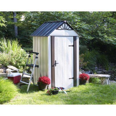 UPC 026862109477 product image for Designer Series Metro Backyard Steel Storage Shed 4' x 4' | upcitemdb.com