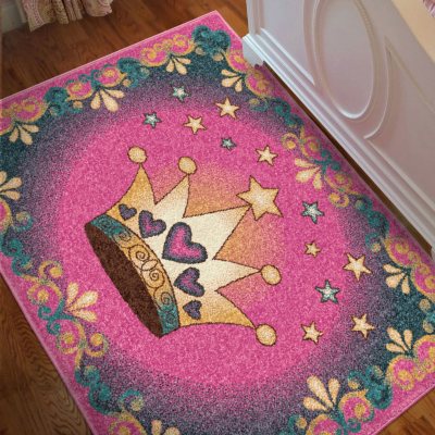 Queen for a Day Pink Area Rug