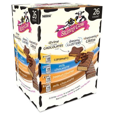 Skinny Cow Chocolate Candies Variety Pack - 26 ct.