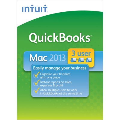 Intuit QuickBooks Mac 3-User 2013