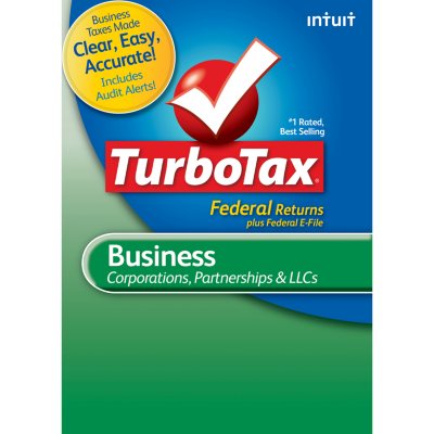 TurboTax Business Fed + E-File 2012