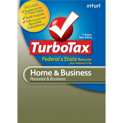 TurboTax Home & Business Fed + E-File + State 2012